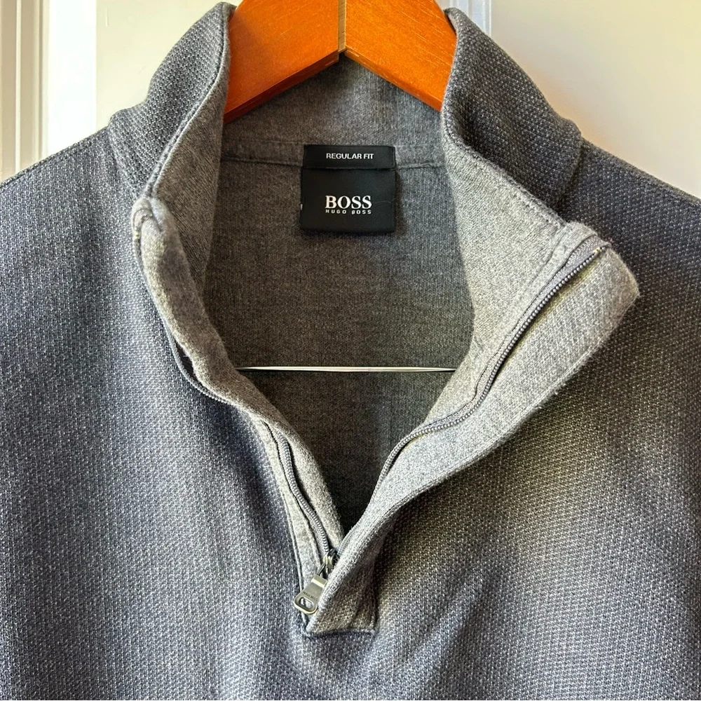 🧥 Hugo‎ Boss Boys’ XL Half-Zip Pullover